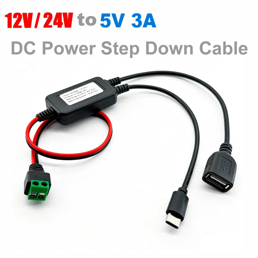 Modular Power Supply - Convertitore DC-DC da 12V/24V a 5V,