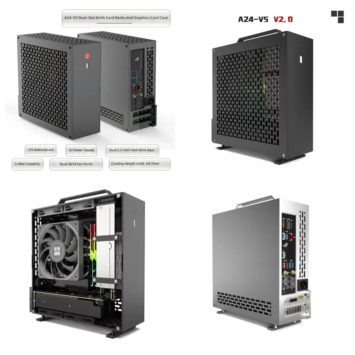 Pc Power Supply - Alimentatore 5 Litri Mini A24-V5 2.0