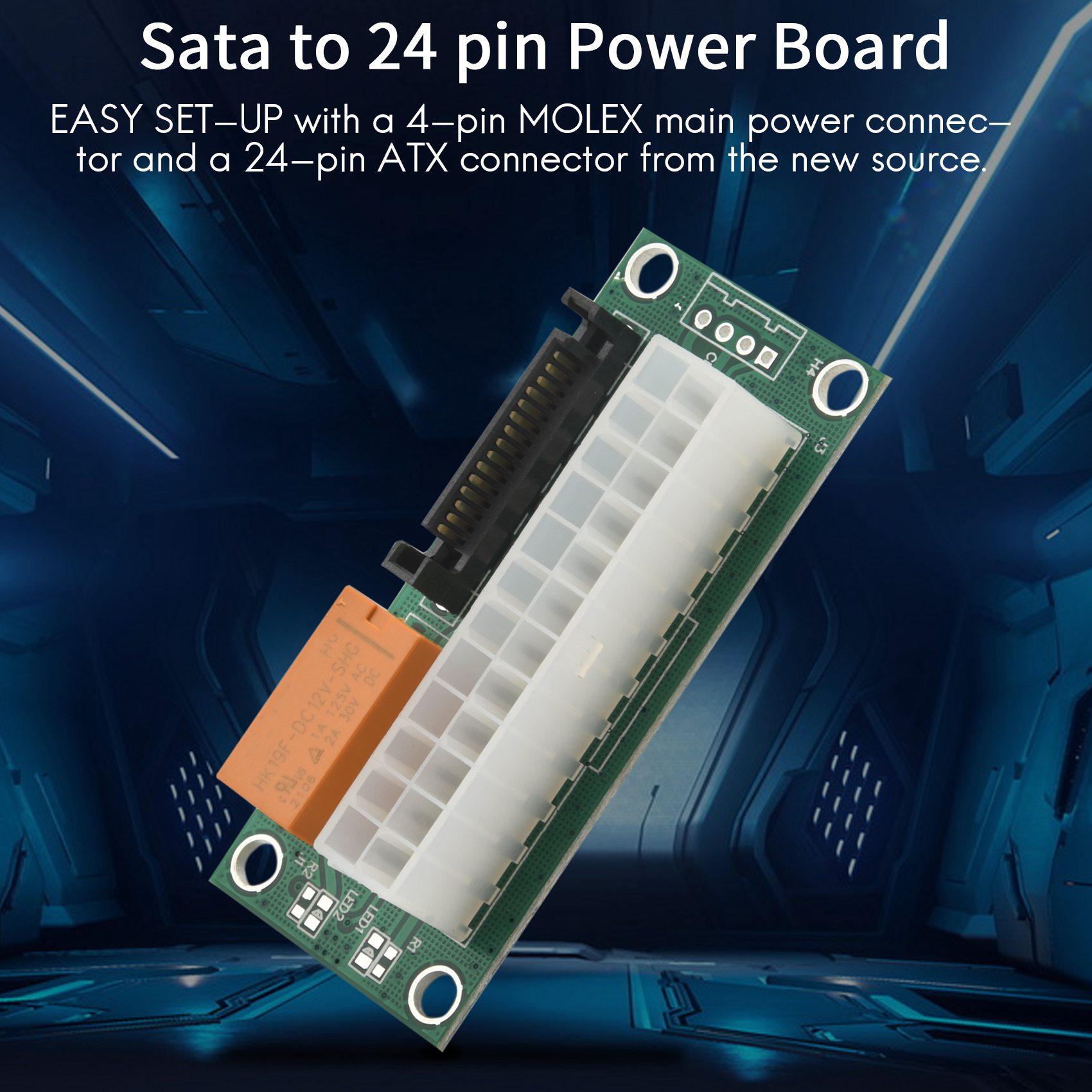 Atx Power Supply - SuperDeals Scheda di alimentazione Dual PSU