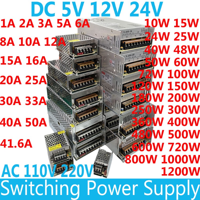 Smps Power Supply - Alimentatore switching AC 110V 220V a