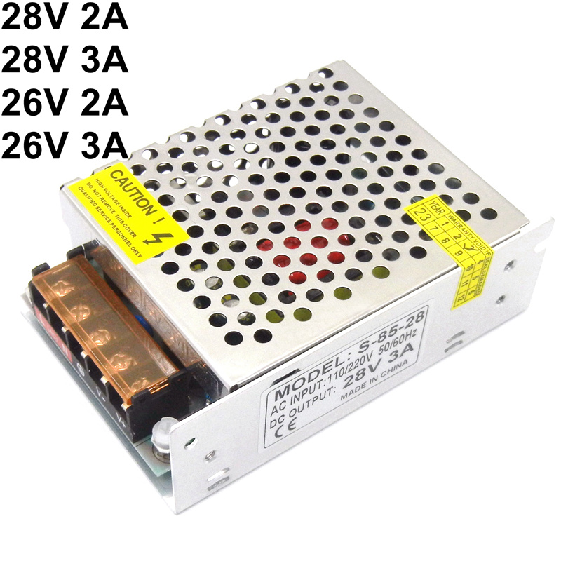 Smps Power Supply - 26V 28V 2A 3A alimentatore Switching