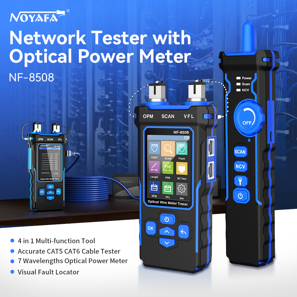 Power Supply Tester - NOYAFA NF-8508 Localizzatore di cavi LAN