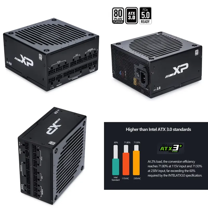 Pc Power Supply - 【CHIMU HOME】 Alimentatore 850/1000/1200W 80 Plus