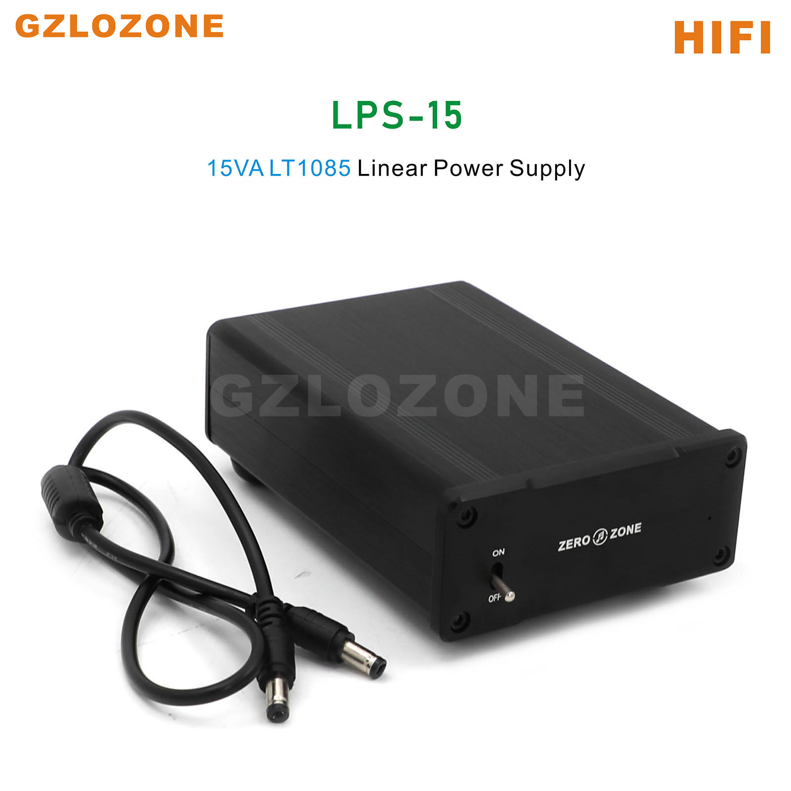 Dc Power Supply 12V - Alimentatore Lineare HIFI LPS-15W LT1085 15VA