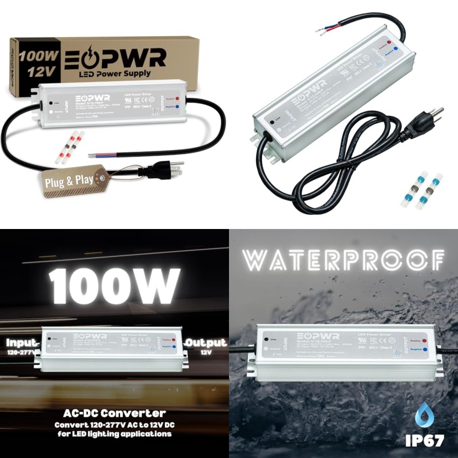 Ac Power Supply - Alimentatore LED Impermeabile IP67 AC120-277V a
