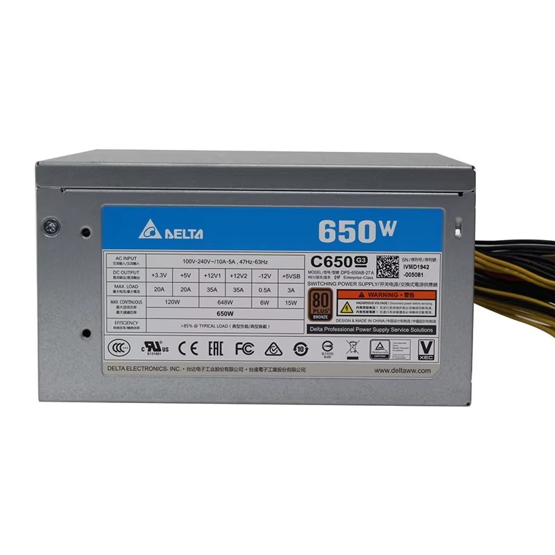 Power Supply 650W - Nuovo Originale Autentico di Alta Qualità