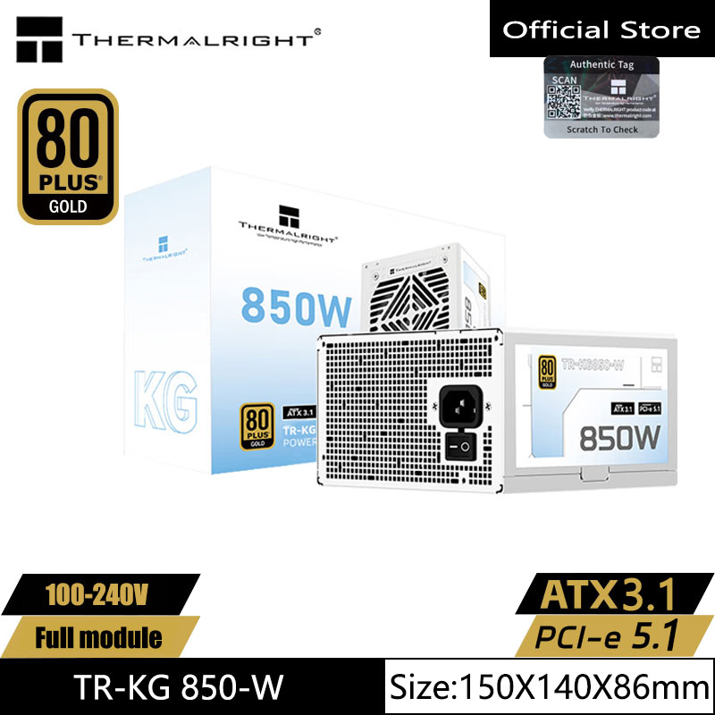 Power Supply 750W - Thermalright TR-KG850 Medaglia in oro bianco