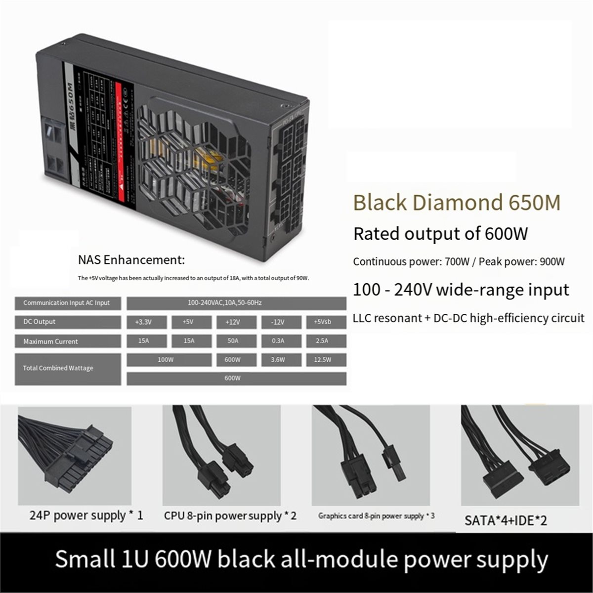 [VALUE PACK] Alimentatore Modu - Flex Atx Power Supply 600W 1U recensione e prezzo