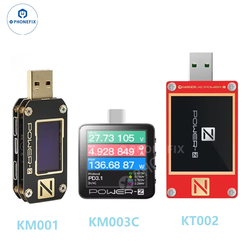 POWER-Z KM003C KT002 KM001 tip - Power Supply Tester recensione e prezzo