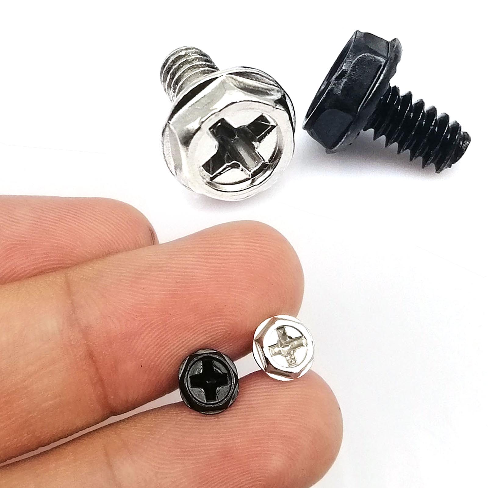 100 pezzi Nero Argento 6 # -32 - Psu Computer recensione e prezzo