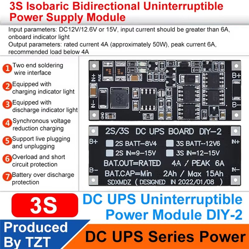 Modulo di Alimentazione UPS B2 - Dc Power Supply 12V recensione e prezzo