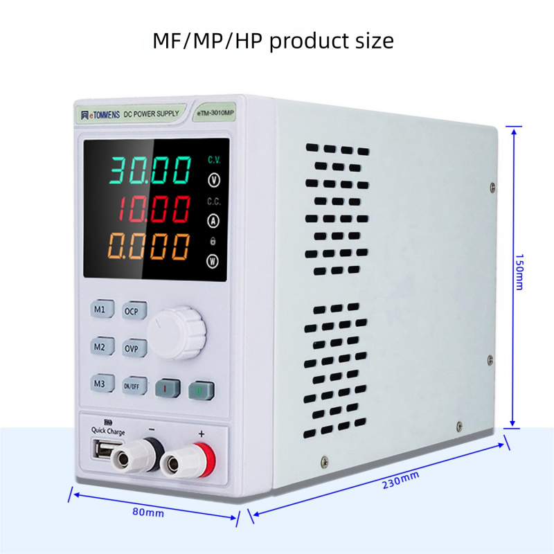 300W ETM-3010MF 30V10A Display - Smps Power Supply recensione e prezzo