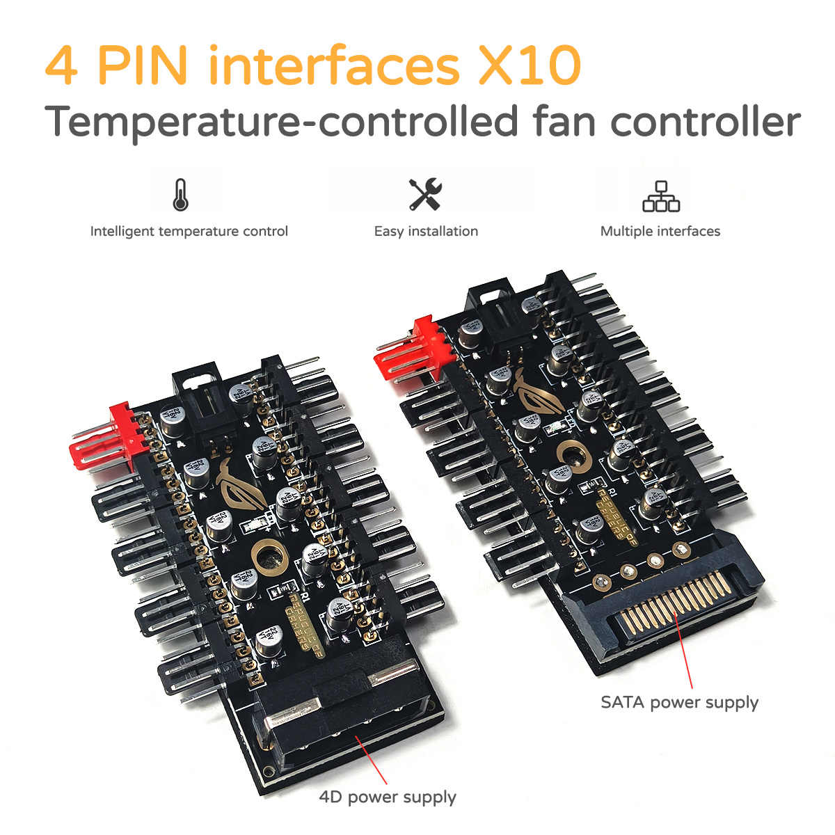 Hub Controller Ventole PWM 12V - Pc Power Supply recensione e prezzo