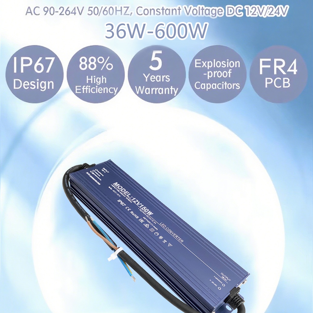 Alimentatore LED Impermeabile  - Power Supply 500W recensione e prezzo
