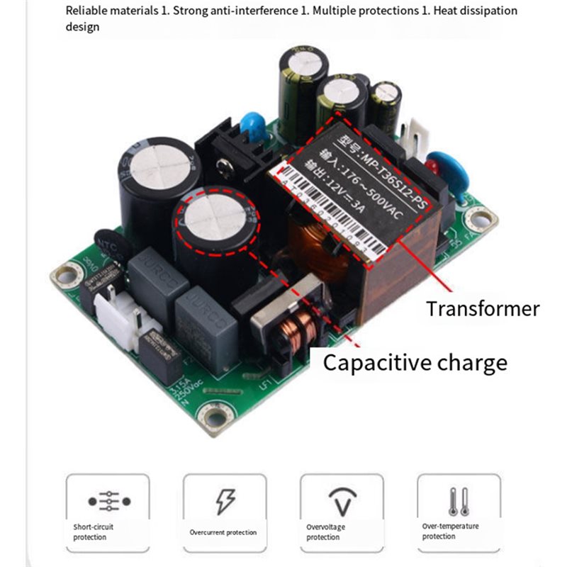 Modulo di Alimentazione Switch - Dc Power Supply 12V recensione e prezzo