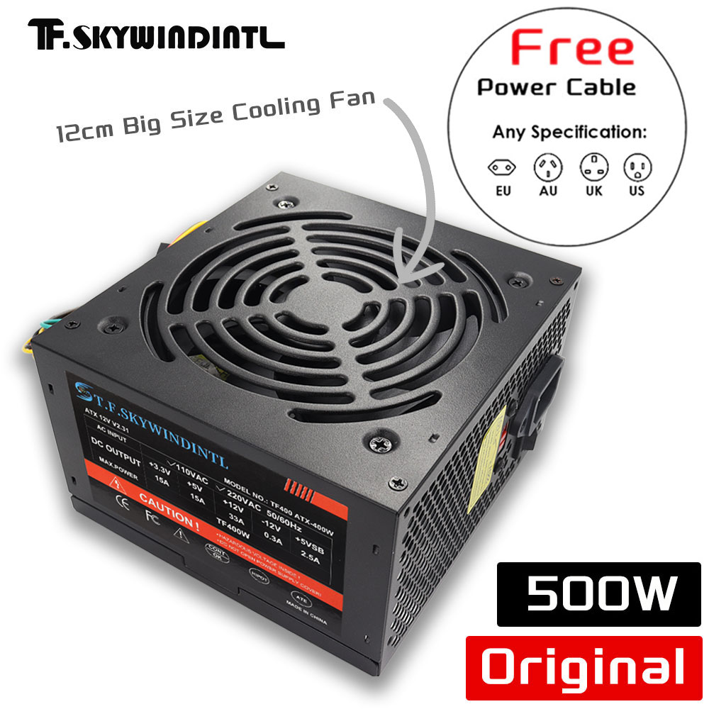 Alimentatore PSU ATX da 500W E - Power Supply 750W recensione e prezzo
