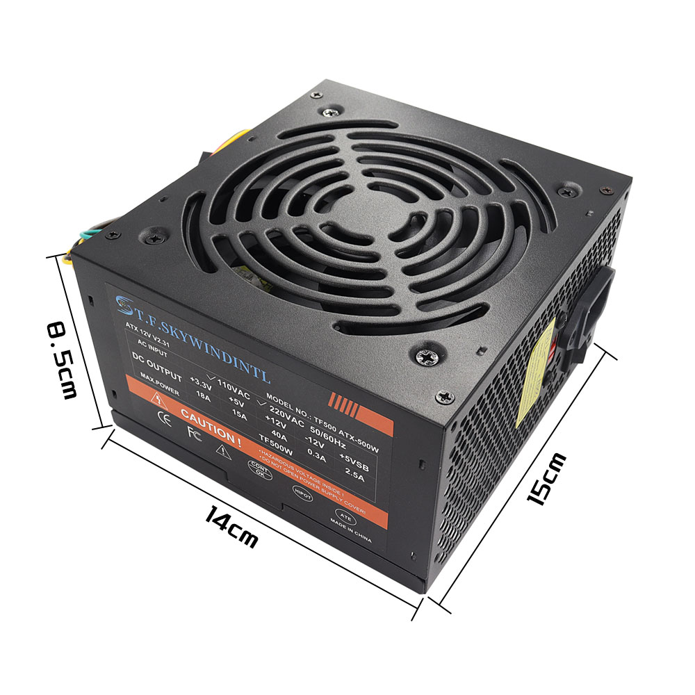 Alimentatore PSU ATX da 500W E - Power Supply 750W recensione e prezzo