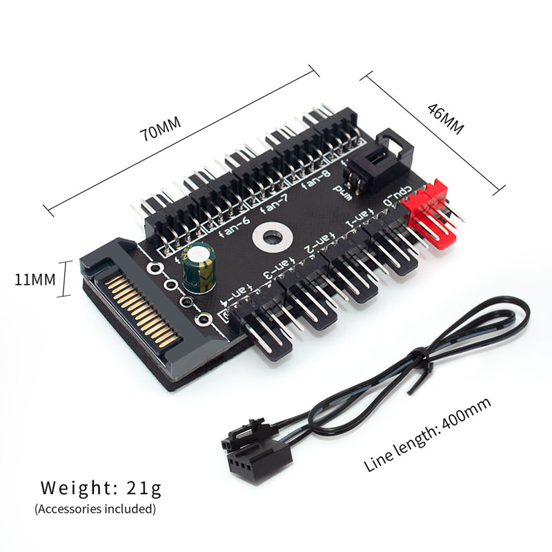 Hub Splitter per Ventole PWM a - Pc Power Supply recensione e prezzo