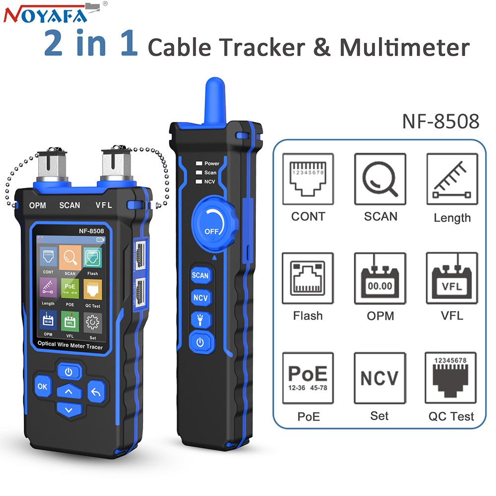 NOYAFA NF-8508 Tester per cavi - Power Supply Tester recensione e prezzo