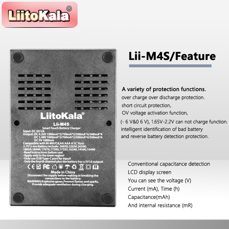 Caricabatterie LiitoKala Lii-M - Power Supply Tester recensione e prezzo