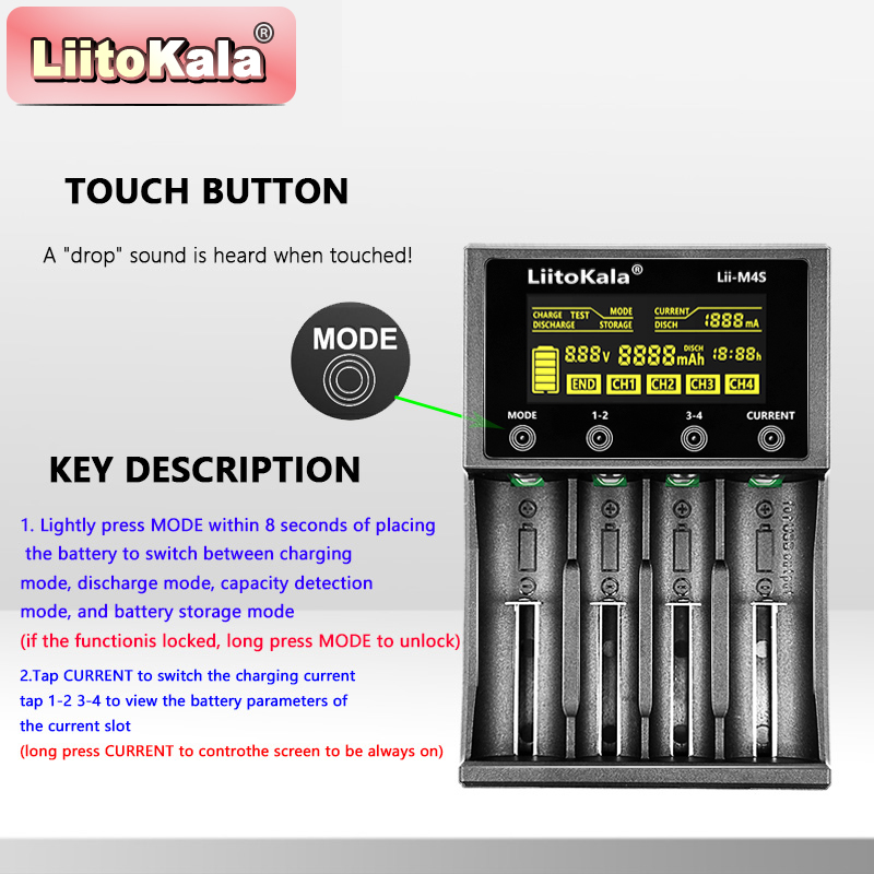 Caricabatterie LiitoKala Lii-M - Power Supply Tester recensione e prezzo