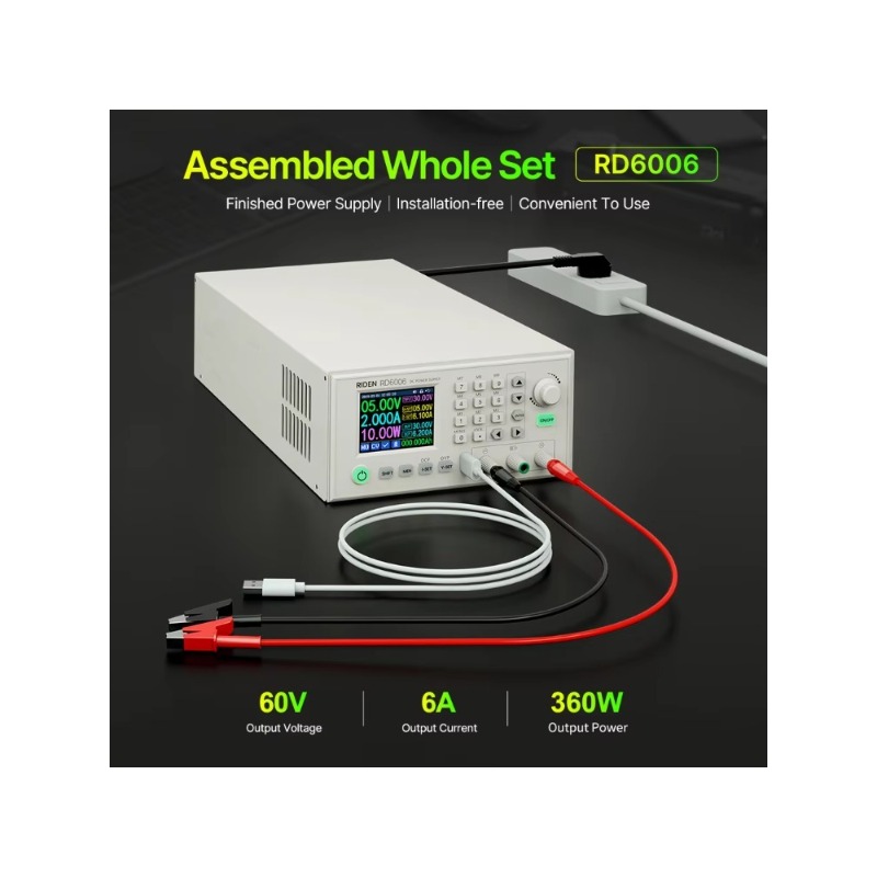 RD RD6006 Set assemblato AC a  - Ac Power Supply recensione e prezzo