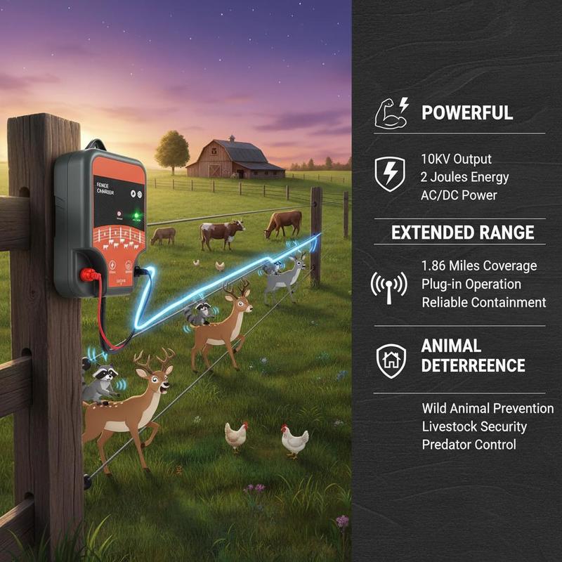 Elettrificatore per bestiame 1 - Ac Power Supply recensione e prezzo