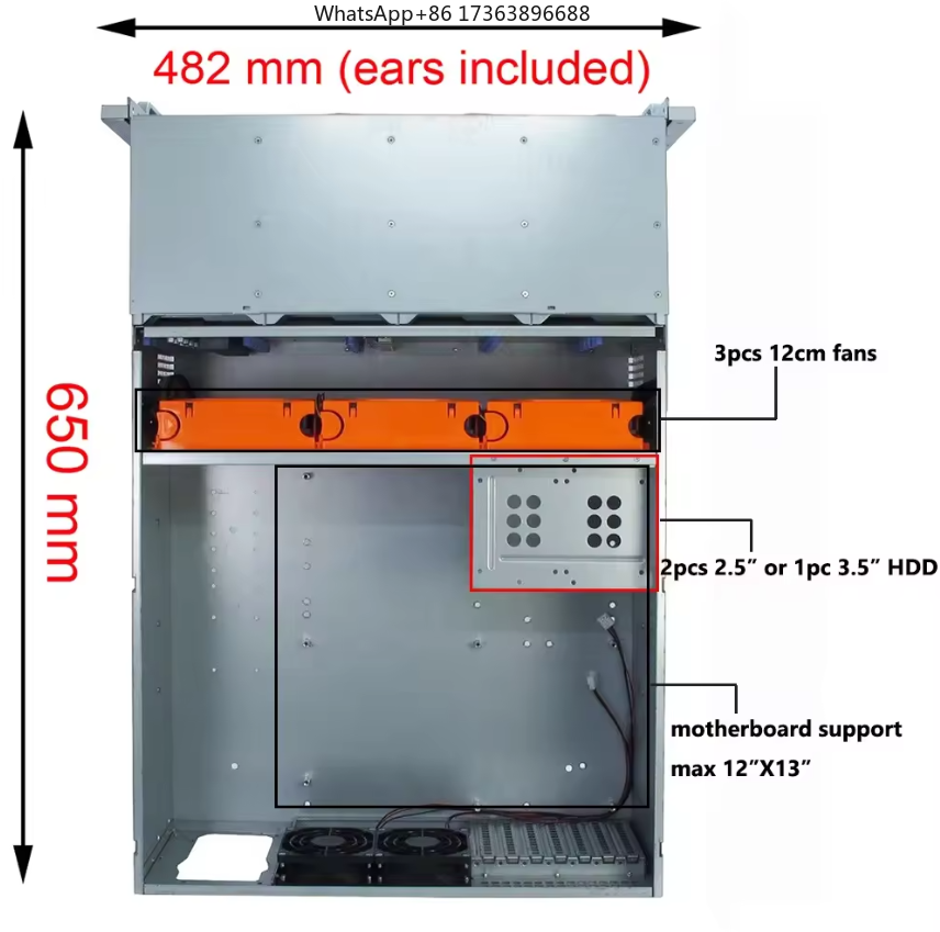 Case Server Rackmount 4U con 2 - Server Power Supply recensione e prezzo